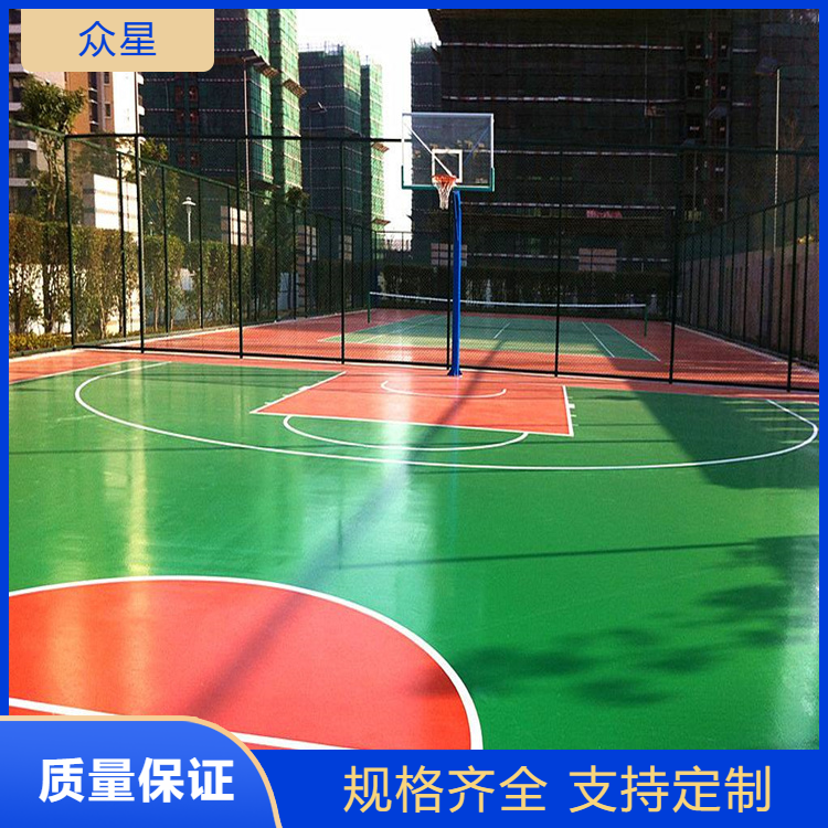 济源市塑胶篮球场塑胶跑道材料 - 价格